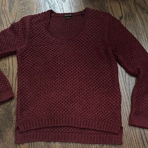 Mossino Dutti Burgundy sweater woman’s size medium